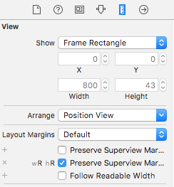 Xcode Table View Cell Layout Margins