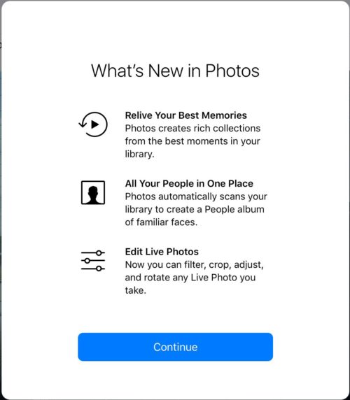 What's New in Photos